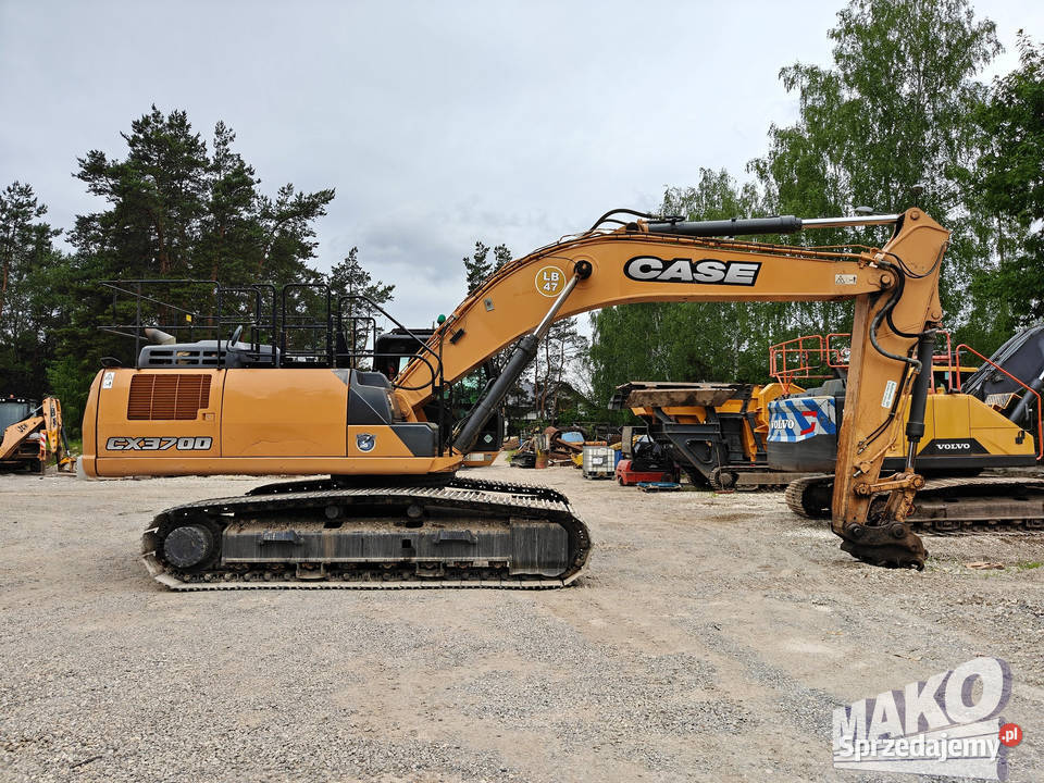 Case CX370D 2016r 10750 mtg CAT Liebherr Hitachi Ostrowiec Świętokrzyski