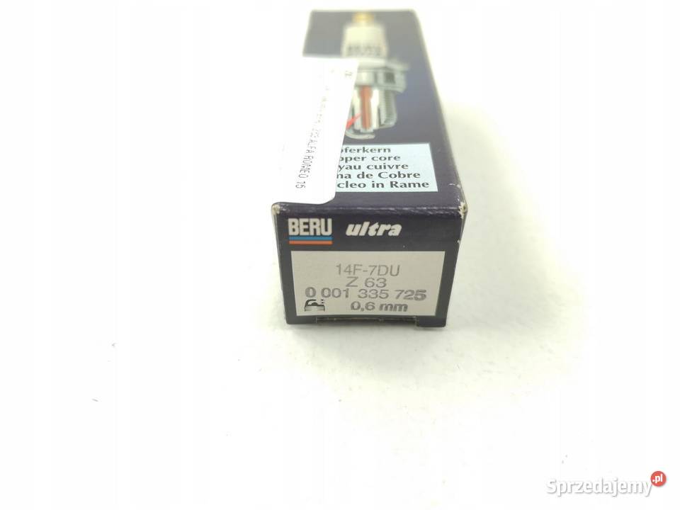 ŚWIECA ZAPŁONOWA BERU Z63 ALFA ROMEO 155 164 75