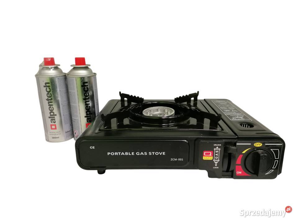 KUCHENKA GAZOWA TURYSTYCZNA PRZENOŚNA 2W1 2X Sprzęt kuchenny Kłodzko