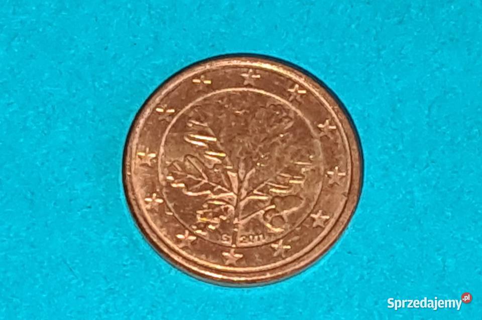 1 Euro Cent 2011r Niemcy Moneta Starocia Warszawa