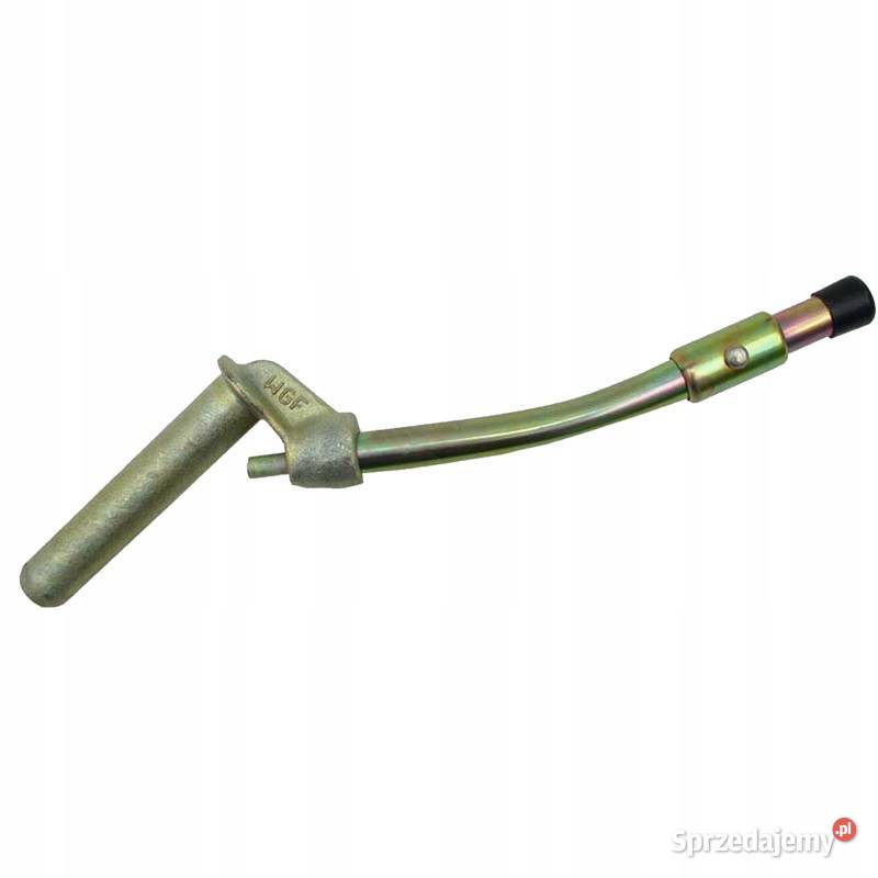 Sworzeń zaczepu z raczką do przyłączenia Tyczyn