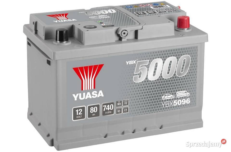 Akumulator 80Ah 740A Yuasa YBX5096 Silver sprzedam