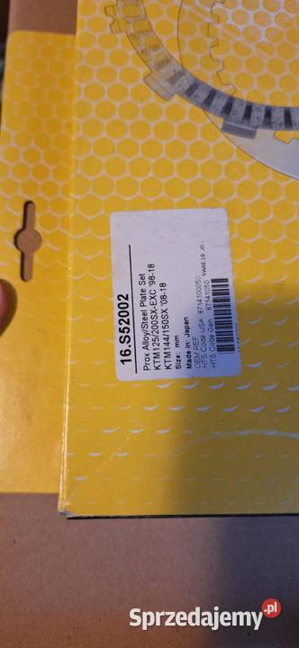 Sprzęgło ktm husqvarna 125 144 150 200 Limanowa