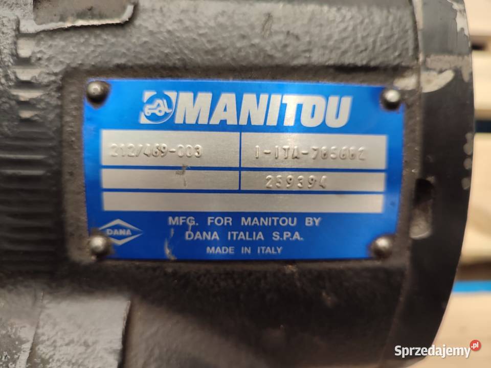 Mechanizm różnicowy 212 469 003 Massey Ferguson Wilkowo