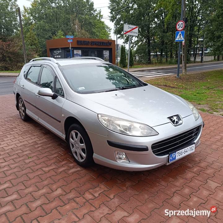 Peugeot 407 17 2008 r 18 benzyna Kombi Salon