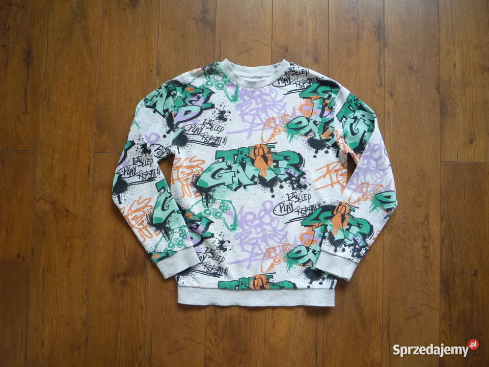HM 134140 Bluza kolorowa True Gamer szary/srebrny Szczecin