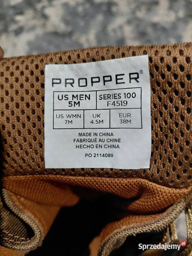 Buty PROPPER Series 100 coyote 5M Militaria Wrocław