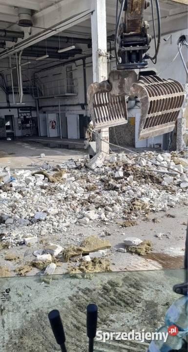 Rozbiórka wyburzenia dom stodoła stajnia garaż podkarpackie Trześń