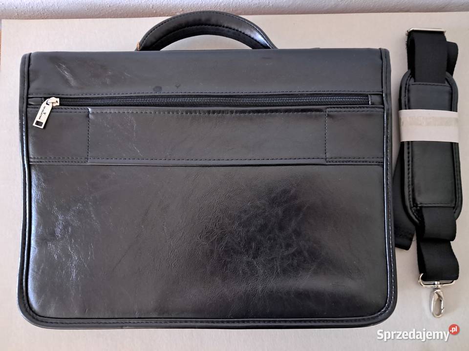 Męska skórzana office teczka VIP COLLECTION mazowieckie sprzedam