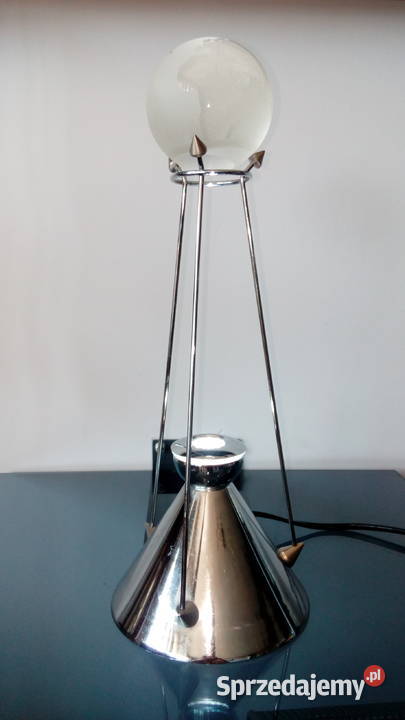 Lampa biurkowa stołowa vintage art Leszno