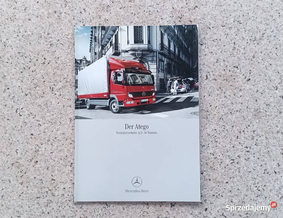 Mercedes Benz ATEGO Prospekt katalog Poradniki, albumy i reportaże Bytom