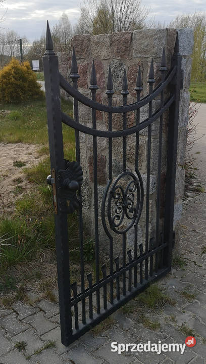 Brama wjazdowa dwuskrzydłowa 482m kuta metal sprzedam