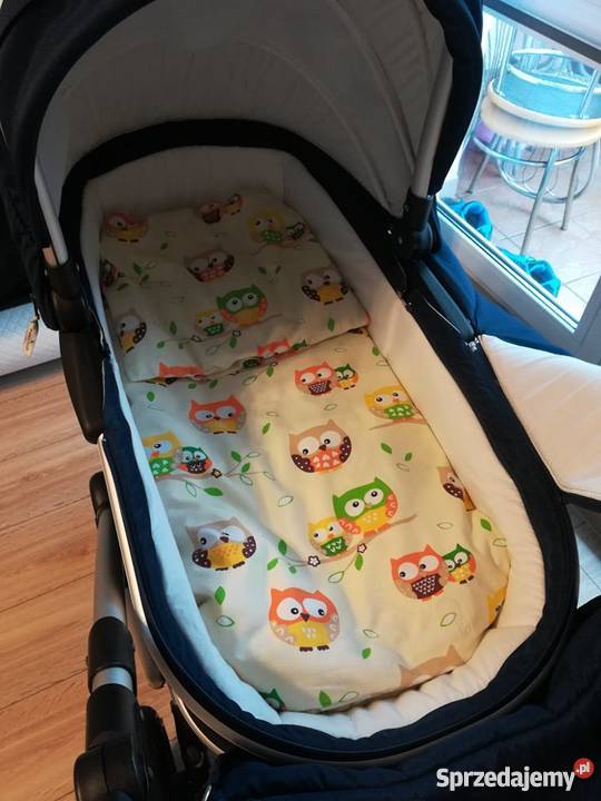 Wózek Bebetto Silvia 2w1 granatowy pomorskie