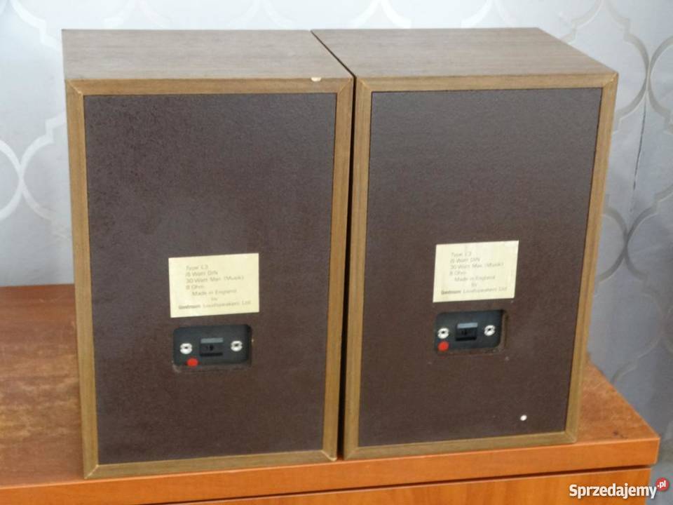 Monitory kolumny Goodmans L3 Vintage HiFi Jasło