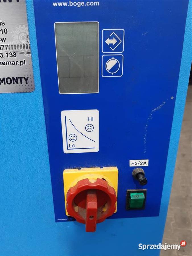 Osuszacz powietrza ziębniczy BOGE DR 225 295kW sprzedam