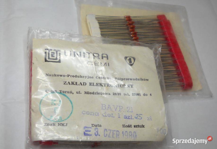 Dioda BAVP21 Unitra CEMI pomorskie Gdańsk sprzedam