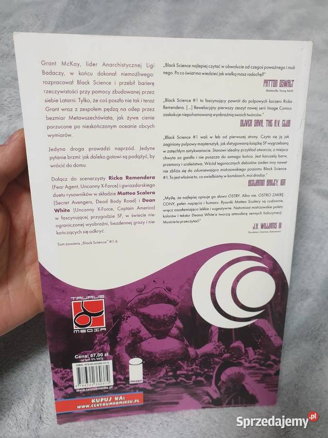 Black Science Zasada Nieskończonego Spadania tom pomorskie Gdynia