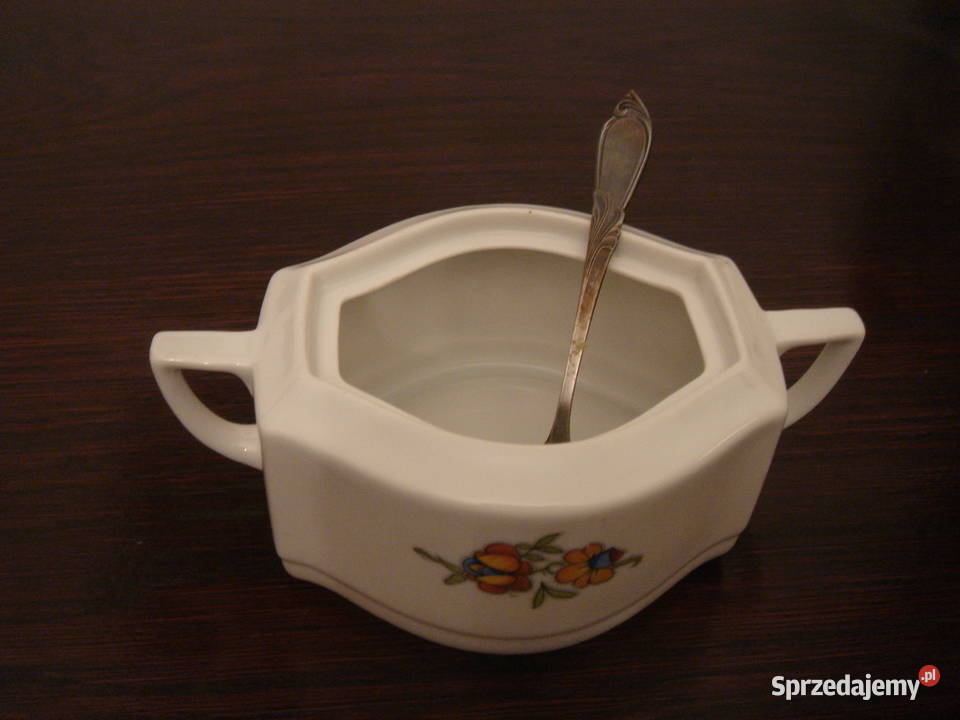Ćmielów przedwojenna cukiernica porcelanowa Pozostałe Łódź