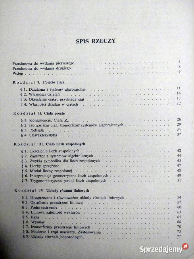 Algebra A BiałynickiBirula Rok wydania 1980 Wrocław