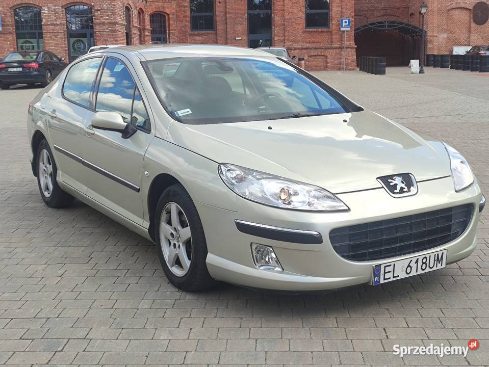 Peugeot 407 20 HDi Salon Polska klimatyzacja Peugeot Łódź