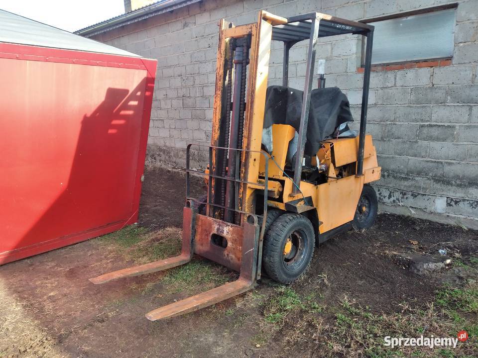 Wózek widłowy GPW C330 koła bliźniaki uszkodzony Wózki widłowe Złoczew