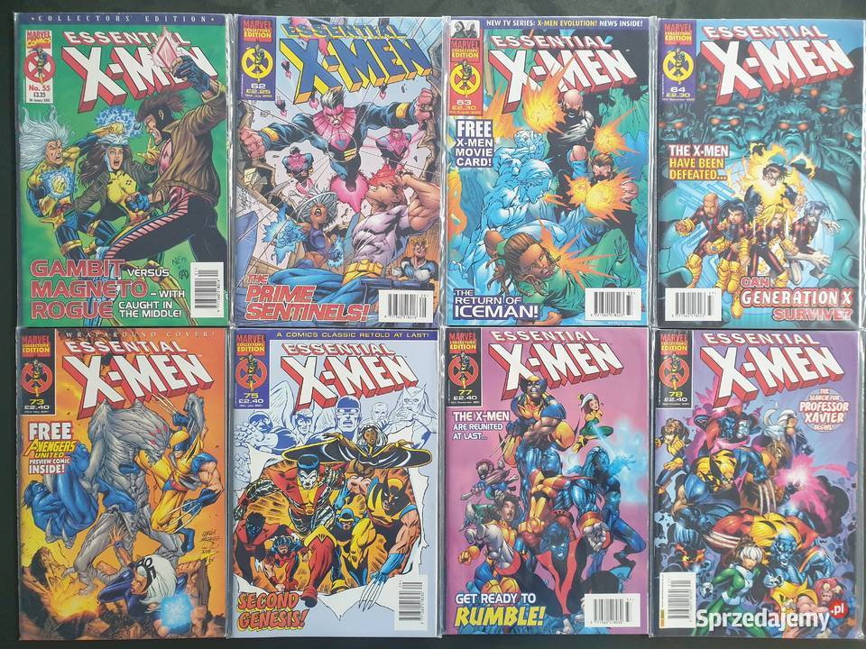 The Essential XMen 49 komiksów komiksów Marvel Komiksy Gdynia sprzedam