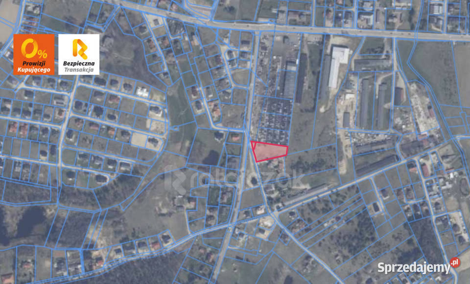 sprzedaży gruntu Chwaszczyno 2630m2