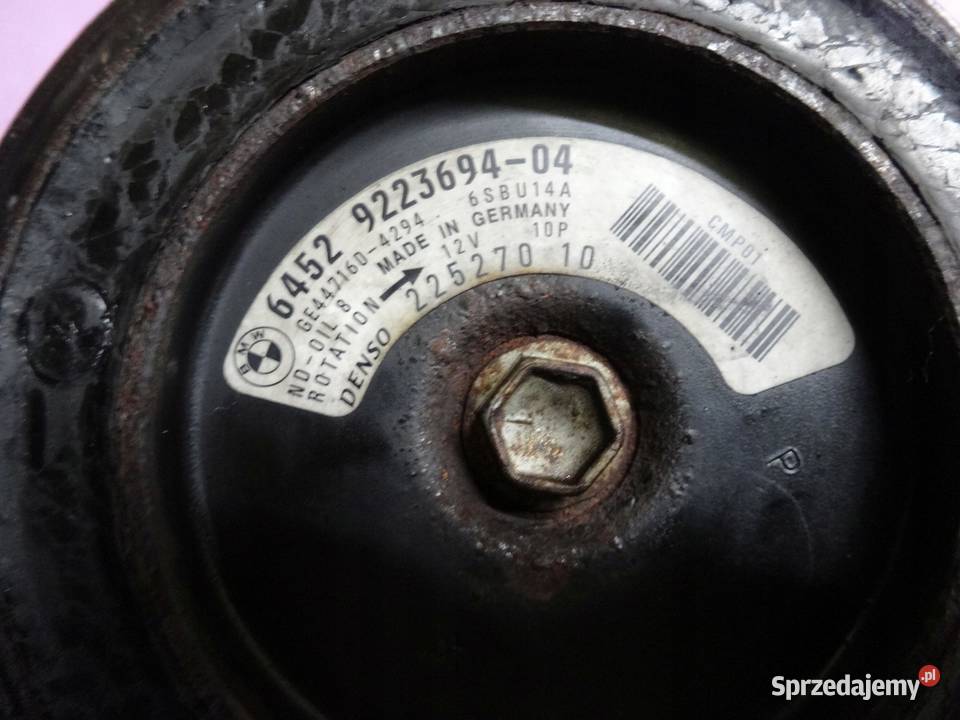 BMW F31 20 D 09 143 6SBU14A 22527010 44716D4294 Kompresory klimatyzacji