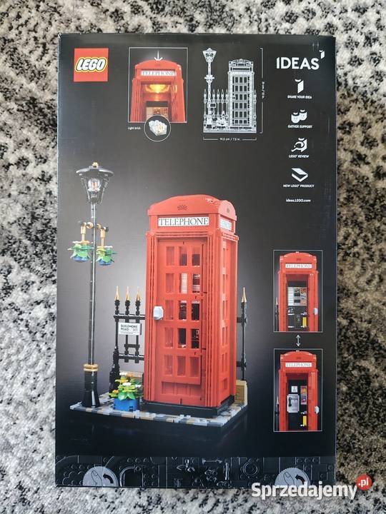 Lego Ideas 21347 Czerwona londyńska budka Kraków