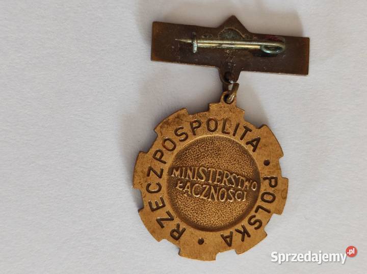 Zasłużony Pracownik Łączności odznaka złota Kielce