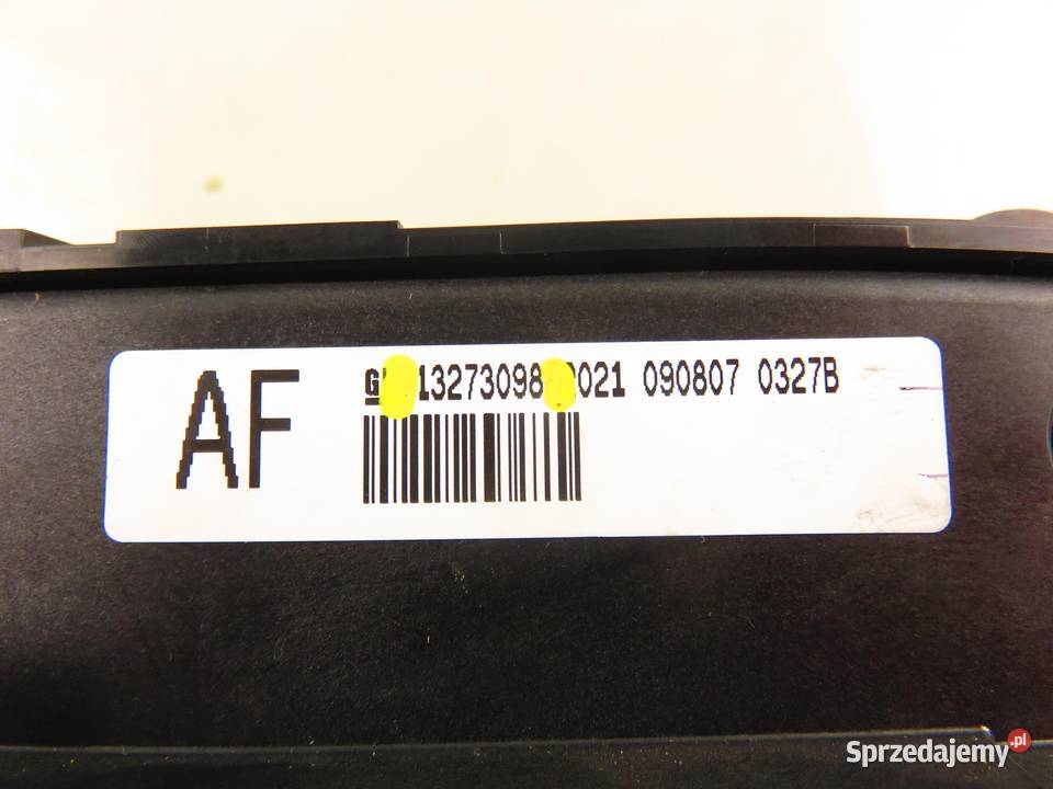 KLIMATRONIK OPEL INSIGNIA A G09 13273098