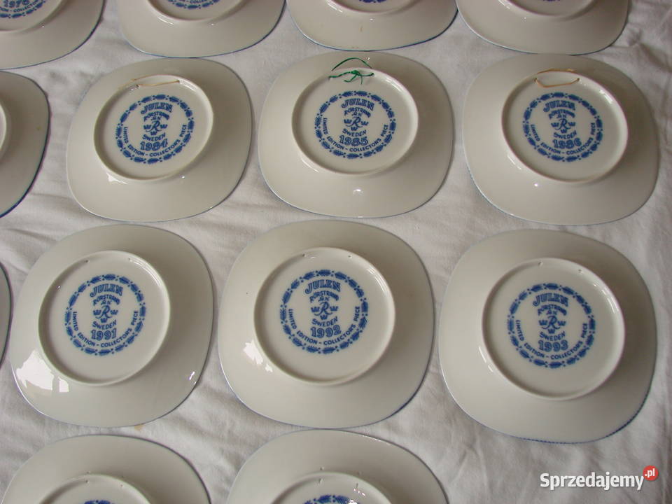 Rorstrand talerze świąteczne pomorskie Pruszcz Gdański