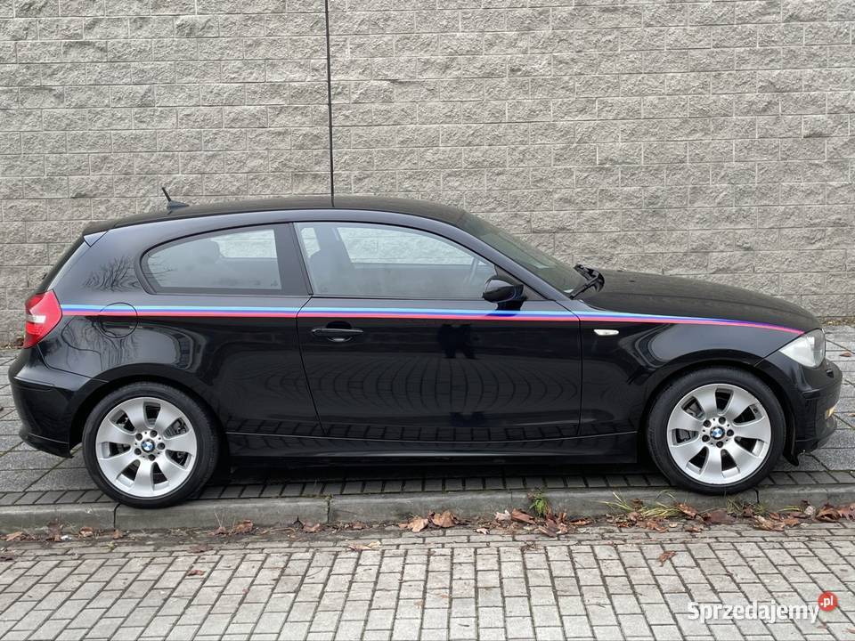 BMW e81 120d Lift 2009 Bixenon Czarna lala na śląskie Będzin