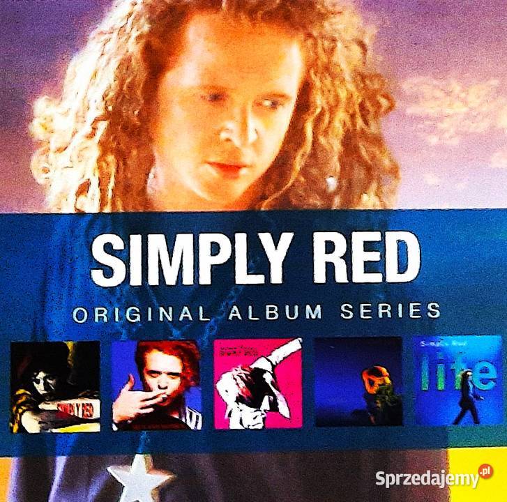 Zestaw 5 Płytowy Albumy CD SIMPLY RED Wersja Płock