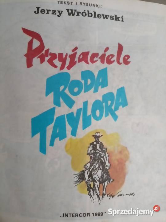 Przyjaciele Roda Taylora Wróblewski komiksy miękka Warszawa