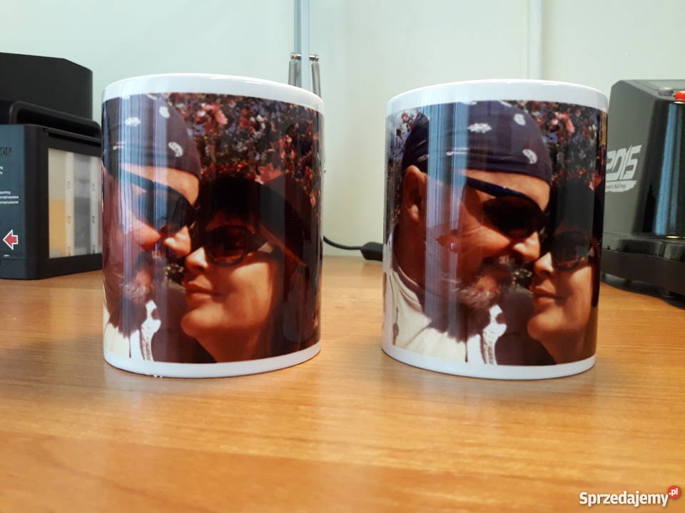 Kubek z dowolnym nadrukiem inny kolor Warszawa sprzedam