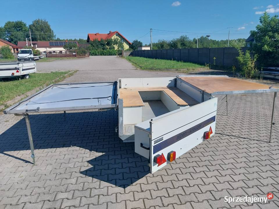 Przyczepa lekka Alpenkreuzer towarowado własnej