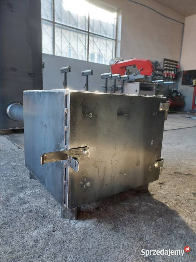 Wędzarnia Smoker Grill Dwa Paleniska Blacha 3 mm Trzebież