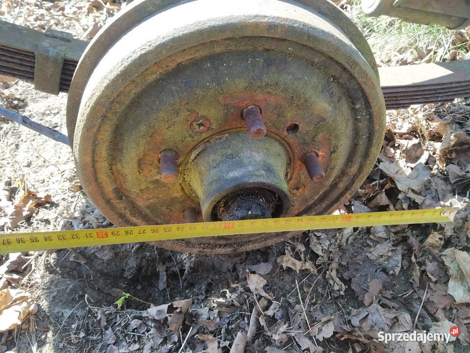 Oś z amortyzatorami rama syrena bosto zabytek 10km Motoryzacja