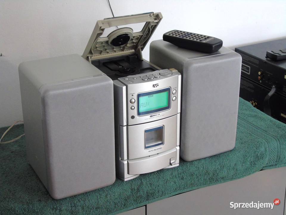 Sprawna wieża JVC UXT250 pilot kolumny WYSYŁKA Audio Jasło sprzedam