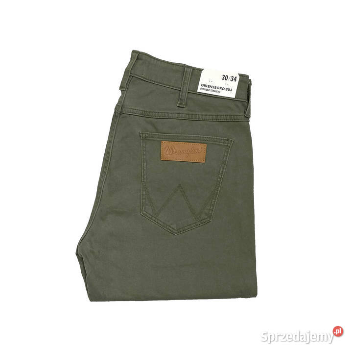 Spodnie męskie Wrangler Greensboro Militare Lublin