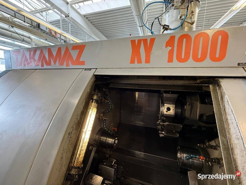 Centrum tokarskie CNC TAKAMAZ XY1000 2007 Produkcja Warszawa