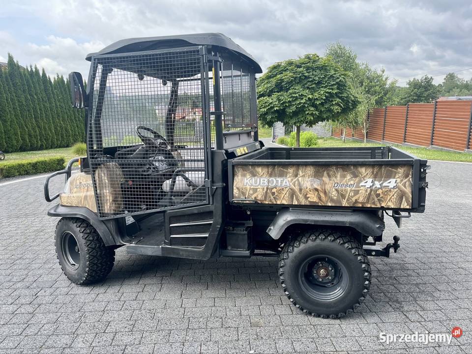 Kubota RTV 900 OC 4x4 wywrot hydrauliczny podkarpackie Rzeszów