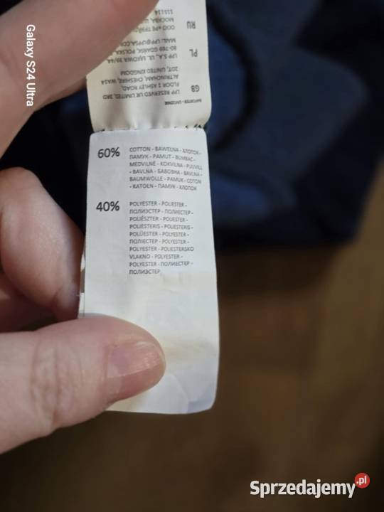 Męska granatowa bluza rozmiar M Żory
