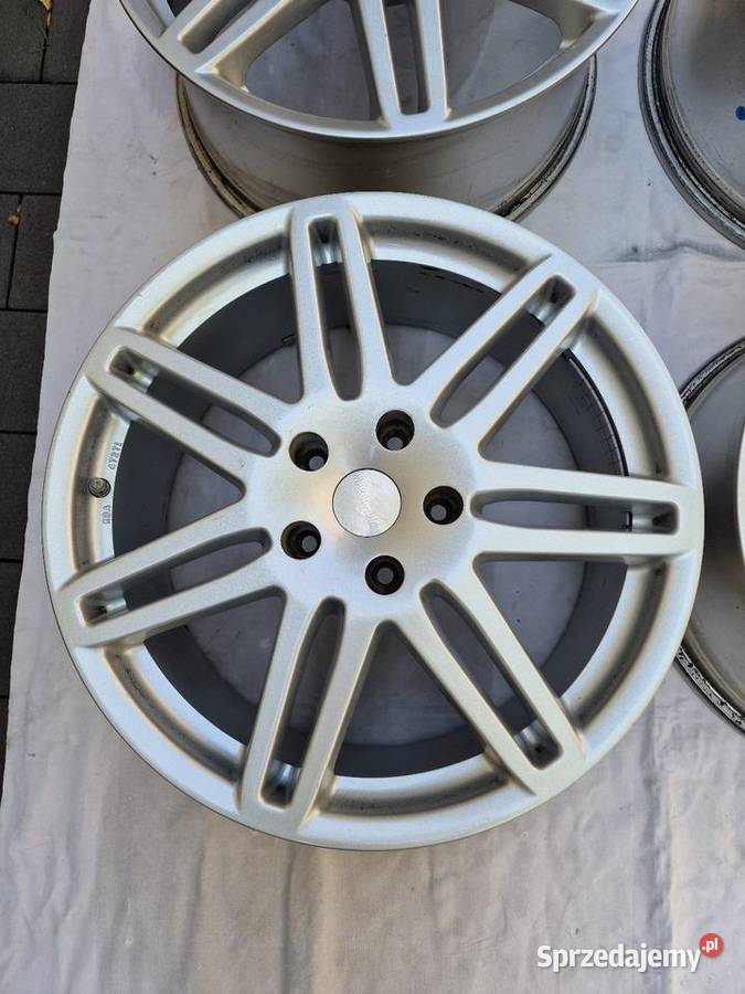 4 felgi aluminiowe 9J20 ET60 5x130 Porsche Audi Biała Panieńska