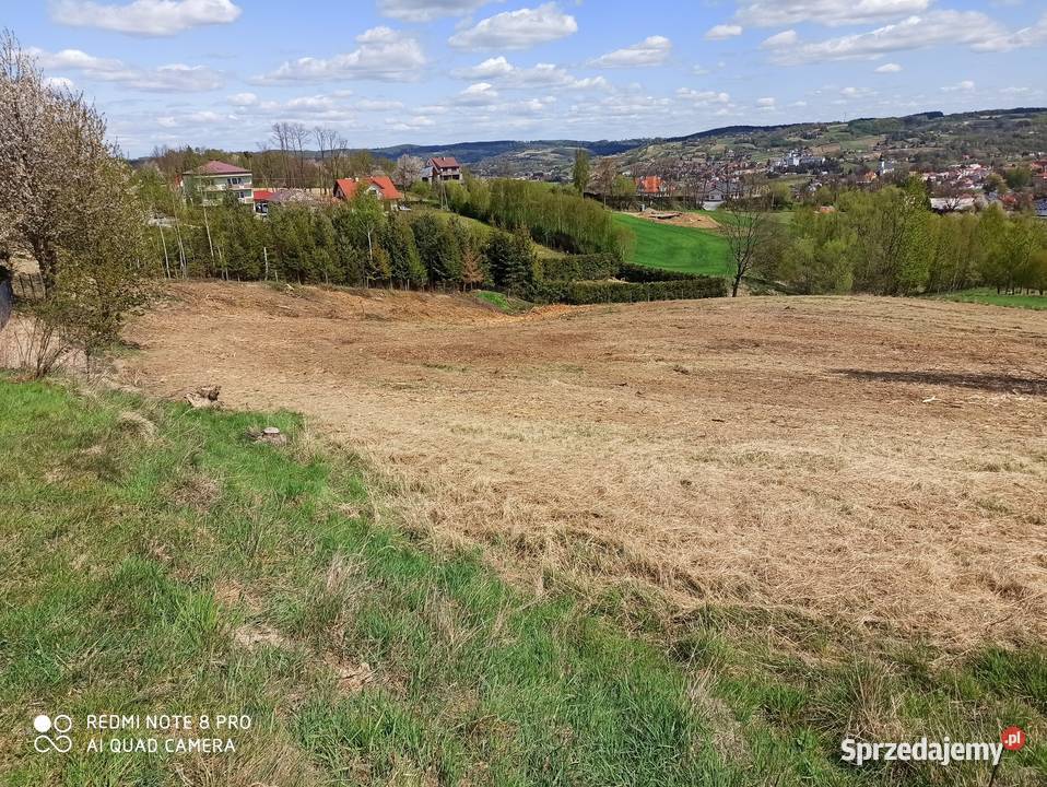 Sprzedamzamienię malowniczo położoną działkę bud Tuchów