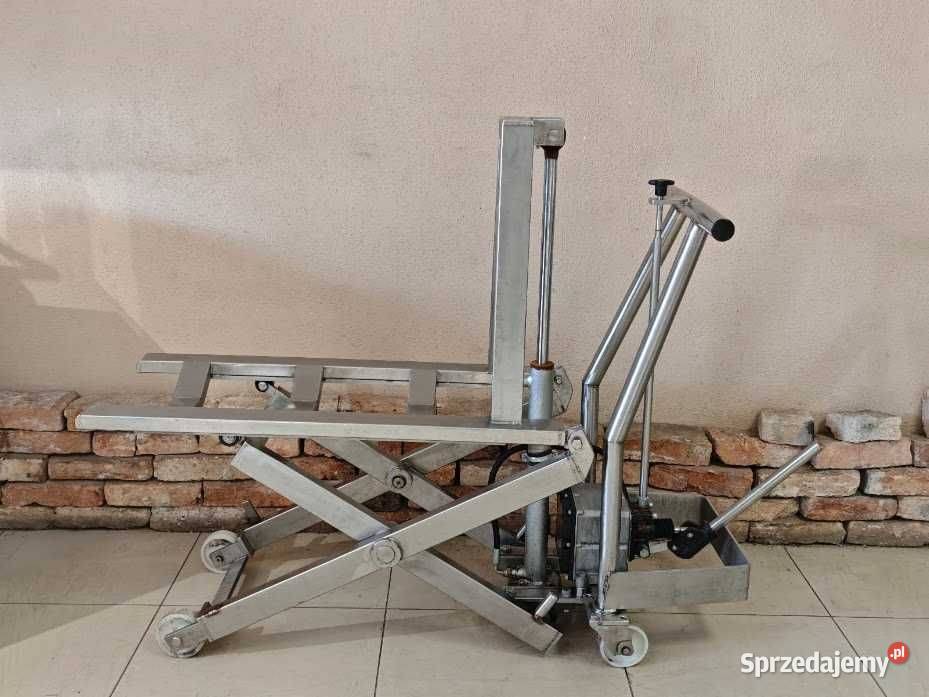 Wózek nożycowy INOX 300 Platforma 40x77 śląskie Góra