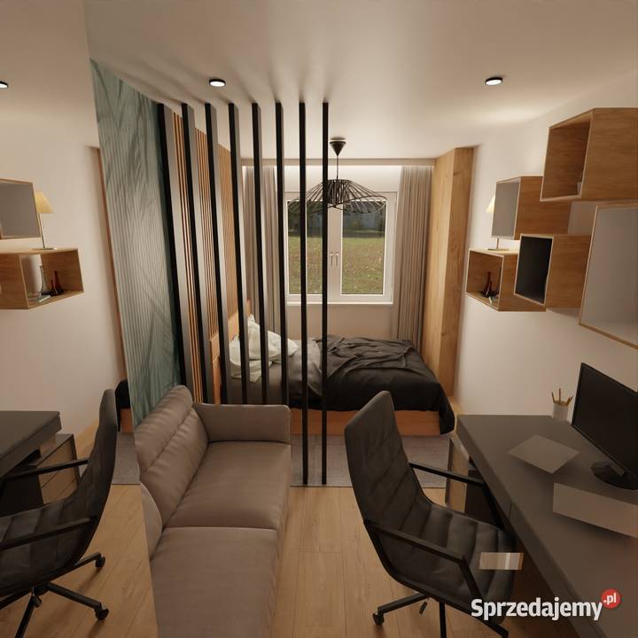 Gubin, mieszkanie 2 pokojowe 45,80 m2, oddzielna kuchnia, balkon, piwnica