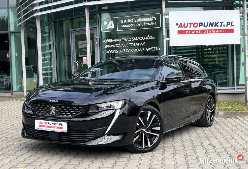 Peugeot 508 2023r IWŁ ASO FV 23 AndroidCarPlay 1598cm3 508 śląskie Chorzów