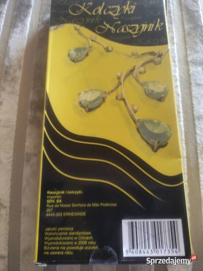 Nowy komplet biżuterii Łódź sprzedam